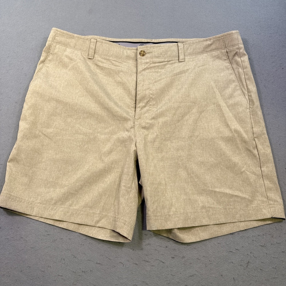 Pro Tour SHORTS  Men's 38 Performance Golf Shorts  TAN   Front